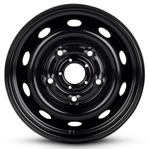 For 2015-2025 Ford Transit 350 Srw 16 Inch Painted Black Steel Rim - Oe Direc...