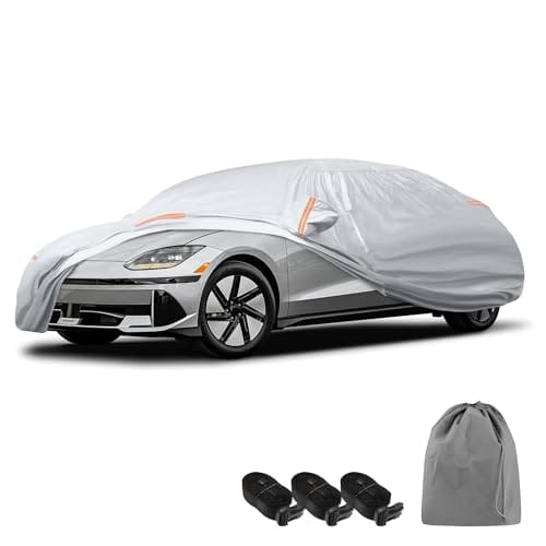 Giant Panda Custom Fit Hyundai Ioniq 6 Waterproof Sedan Cover With Soft Linin...