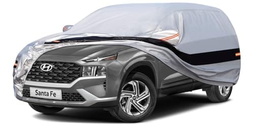 Holthly 10 Layers Suv Car Cover Custom Fit For Hyundai Santa Fe 2006-2024 Wat...