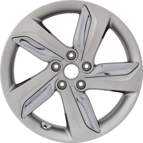 New Wheel 18x7.5 Inch Rim For 2013-2015 Hyundai Veloster Medium Hyper Silver ...