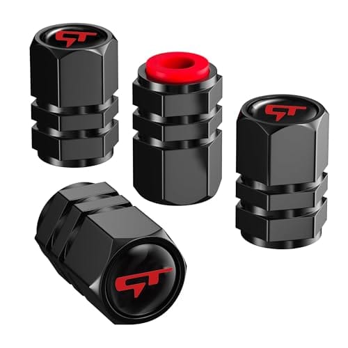 Jiatorvor Tire Valve Caps 4pcs Valve Stem Caps Cover Compatible With Kia Gt K...
