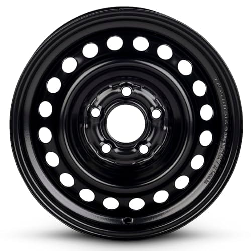 For 2010-2013 Kia Soul 15 Inch Painted Black Rim - Oe Direct Replacement - Ro...