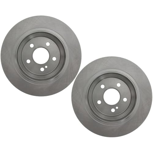 Zgywautoparts 2pcs Rotors - Rear Disc Brake Rotor Automotive Replacement Brak...