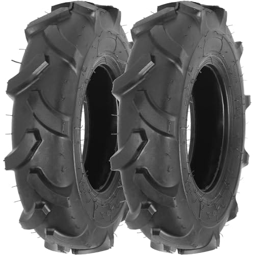 Ar-pro 2-pack 4.00-8 Tires Tubeless 4pr Tractor Tread Lawn Mower Tires Replac...