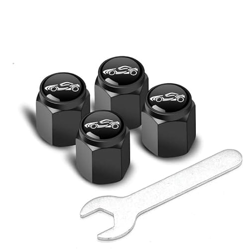For Porsche 911 997car Tire Valve Stem Caps With Car Emblem Logo Corrosion Re...