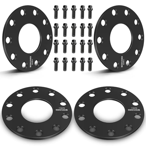 Eccpp 4pcs 7mm Hubcentric Wheel Spacer 5 Lug 5x130mm To 5x130mm Fits For Pors...