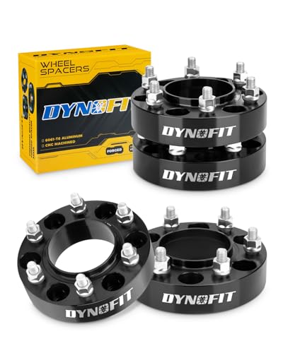 Dynofit 6x5.5 Forged 1.5inch Hubcentric Wheel Spacer For 2019-2024 Ford Range...