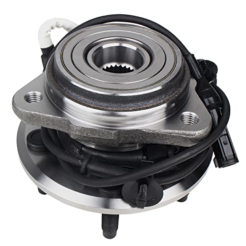 Autoround 515003 4x4 Front Wheel Bearing And Hub Assembly Replacement For For...
