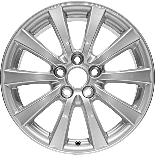 Factory Wheel Replacement New 17x8 17 Inch Silver Aluminum Alloy Wheel Rim Fo...