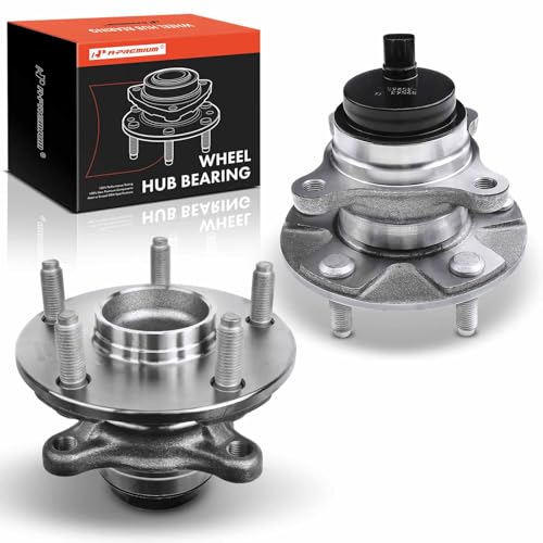 A-premium 2 X Front Wheel Bearing And Hub Assembly With Abs  5-lug Compatible...