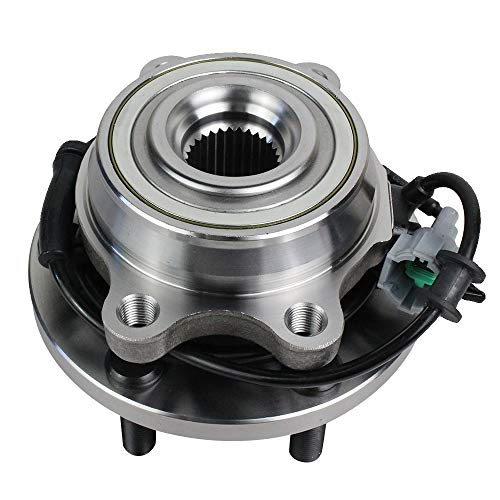 Autoround 515065 4wd Front Wheel Bearing And Hub Assembly Compatible With Nis...