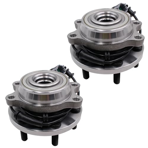 Parod 2pcs 515065 4wd Wheel Hub  Bearing Assembly Compatible With 2005-2018 N...