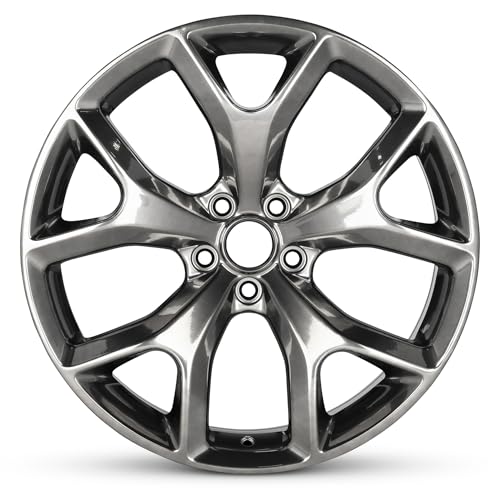 For 19-18 Dodge Challenger 15-17 Charger 20 Inch Polished Aluminum Rim - Oe D...