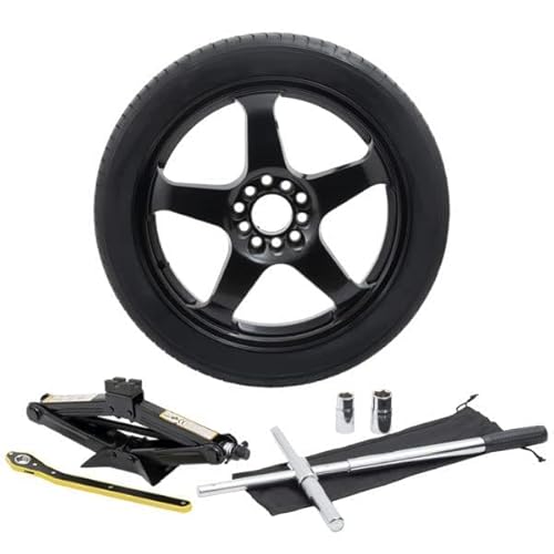 Complete Compact Spare Tire Kit Without Carrying Case - Fits 2015-2025 Merced...