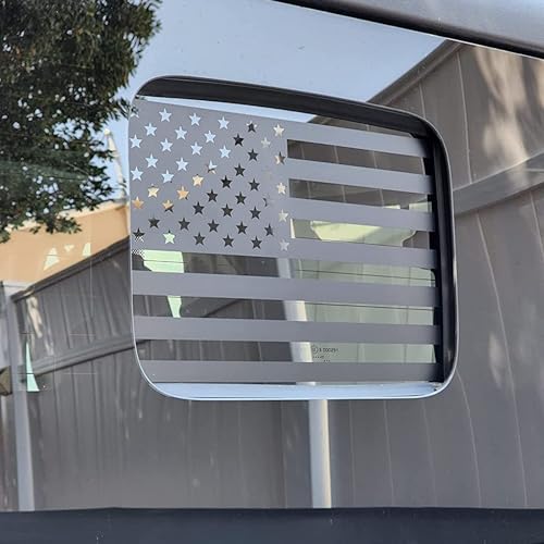 Zxiaochun Rear Middle Window American Flag Decal For Jeep Gladiator Jt 2020 2...