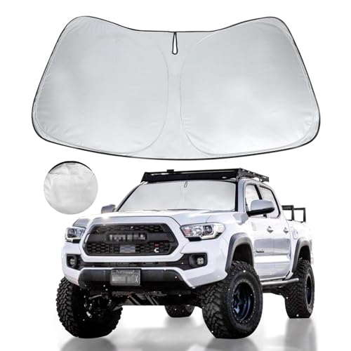 For Toyota Tacoma Windshield Sun Shade 2025 2024 2023 2022-2016 Window Sunsha...