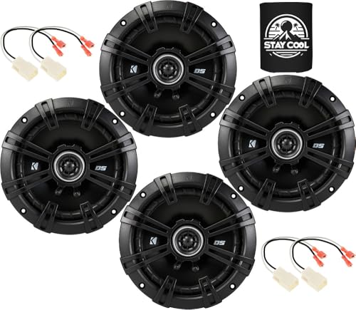 Kicker Speakers 6.5 Inch For Jeep Wranglerunlimitedjk 2007-2018 Upgrade Kit -...