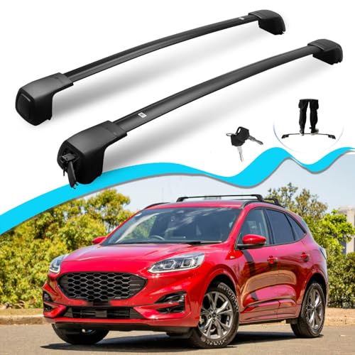 Snixwoo Lockable Roof Racks For 2020-2025 Ford Escape Anti-theft Cross Bars B...