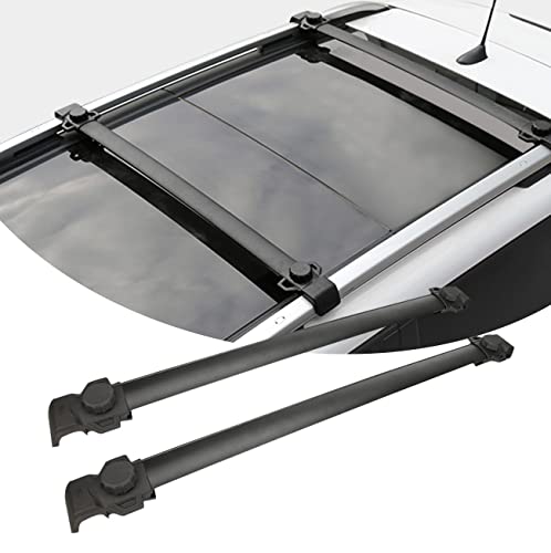Partol Roof Rack Cross Bars For Jeep Patriot 2007-2022 With Vertical Side Bar...