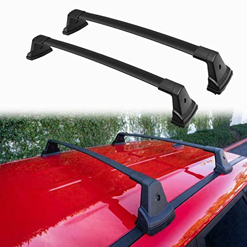 Anti-theft Roof Rack Cross Bars For 2020-2025 Kia Soul Aluminum Crossbar Lugg...