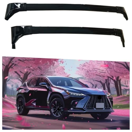 2pcs Aluminum Roof Rail Rack Crossbars Cross Bars Fits For Lexus Nx 250 350 3...