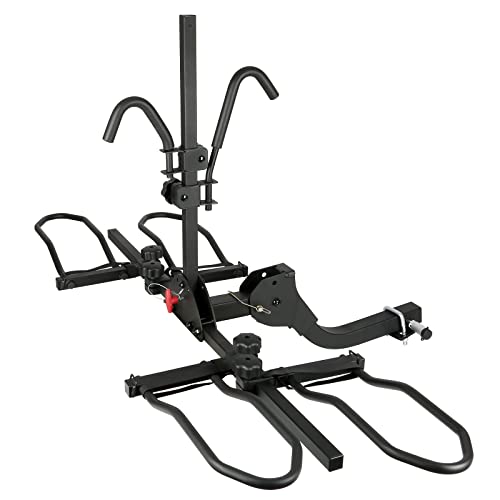 Weize Hitch Bike Rack Wobble Free Smart Tilting Folding Bicycle Car Racks For...