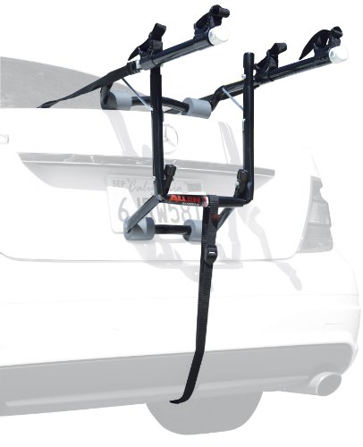Allen Sports Deluxe 2-bike Trunk Mount Rack Model 102db Black Silver 23 X 15 ...