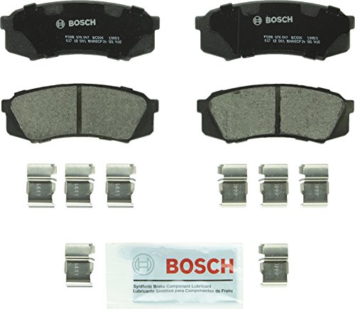 Bosch Bc606 Quietcast Premium Ceramic Disc Brake Pad Set - Compatible With Se...