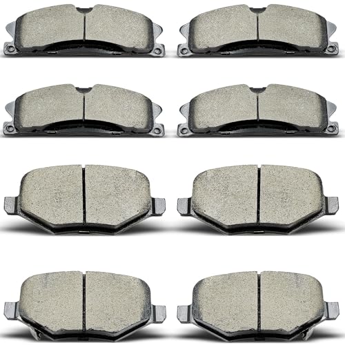 Evkingauto Front Rear Ceramic Brake Pads Compatible With Ford Explorerflexpol...