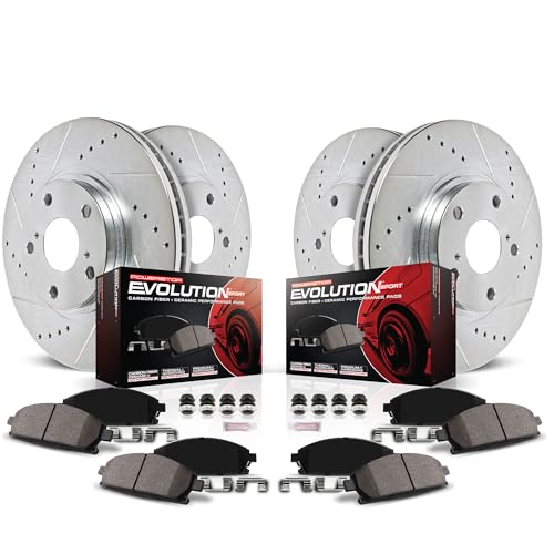 Power Stop Brake Kit For 2012-2017 Ford F-150 6 Lug Model Specific 2012-2018 ...
