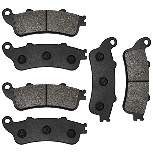 Front And Rear Brake Pads For Honda Vtx 1800 All Models 2002-2013 Gl1800 Gold...