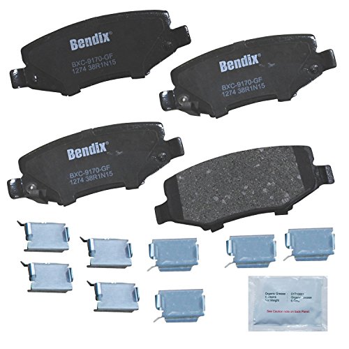 Bendix Priority1 Cfc1274 Ceramic Rear Brake Pads For Dodge Nitro 2012-2007 Je...