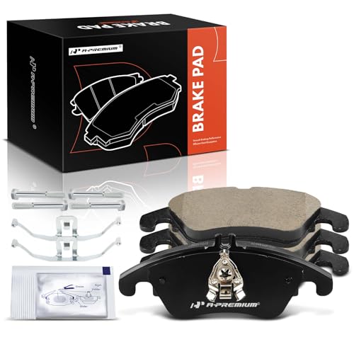 A-premium Front Ceramic Disc Brake Pads Set Compatible With Mercedes-benz Mod...