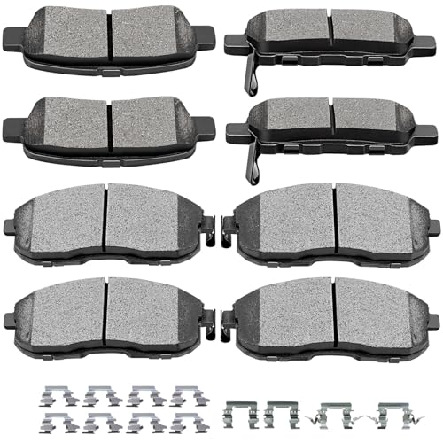 Scitoo Ceramic Front Rear Disc Brake Pad Set Fit For 2003-2005 For Infiniti G...