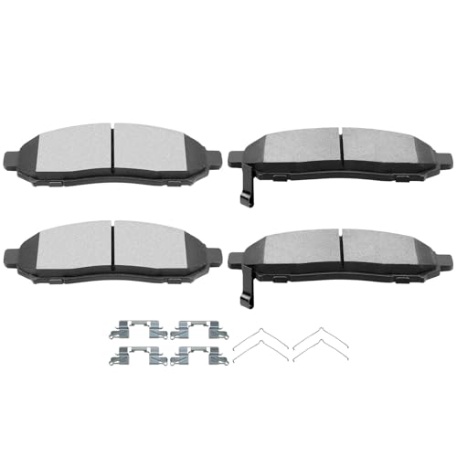 Scitoo D1094 Front Semi-metal Brake Pads Sets Fit For Nissan For Frontier  Fo...