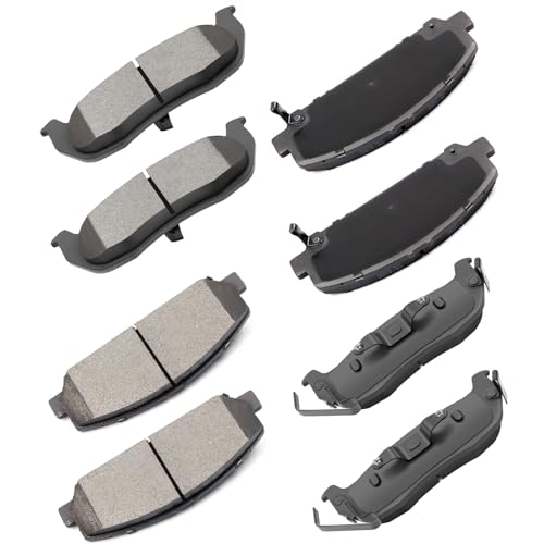 Cciyu D1041 D1286 Ceramic Front Rear Disc Brake Pad Set Fit For 2005-2010 For...