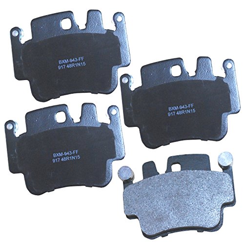 Bendix Premium Sbm917 Semi-metallic Brake Pads For Porsche 911 2005-1999 Boxs...