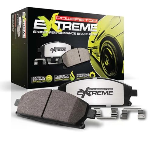 Power Stop Z26-917 Z26 Front Or Rear Carbon-fiber Ceramic Brake Pads For Pors...