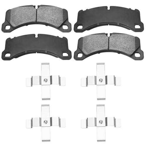 Suplabel Ceramic Brake Pads For 2011-2018 Porsche Cayenne 2017-2020 Panamera ...