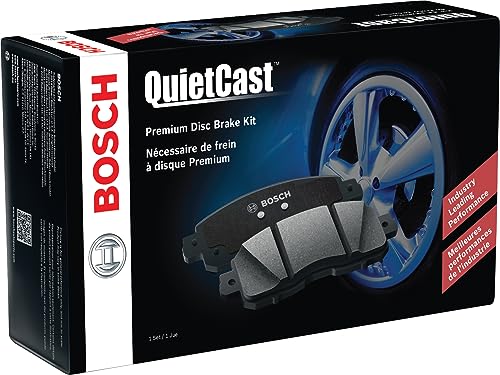Bosch Bp1577 Quietcast Premium Semi-metallic Disc Brake Pad Set - Compatible ...