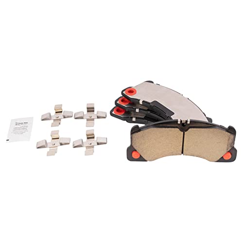 Trq Front Brake Pads Ceramic Compatible With 2008-2018 Porsche Cayenne 2016-2...