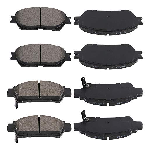 Cciyu D906 D995 Front Rear Ceramic Brake Pads Kits 8pcs Fit For 2004-2010 For...
