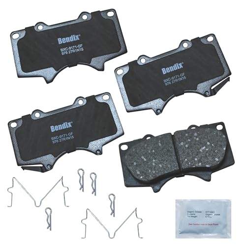 Bendix Priority1 Cfc976 Ceramic Front Brake Pads For Select Models Jac Frison...