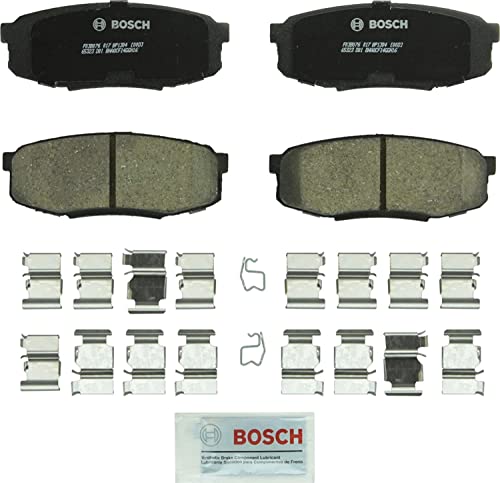 Bosch Bc1304 Quietcast Premium Ceramic Disc Brake Pad Set - Compatible With S...