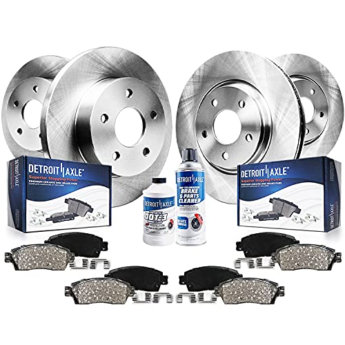 Detroit Axle - Brake Kit For 2006-2018 Toyota Rav4 W3rd Row Seating Disc Brak...
