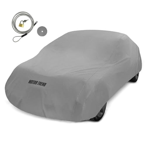 Motor Trend Breathable Lightweight Car Cover Anti-moisture Build-up Water-res...