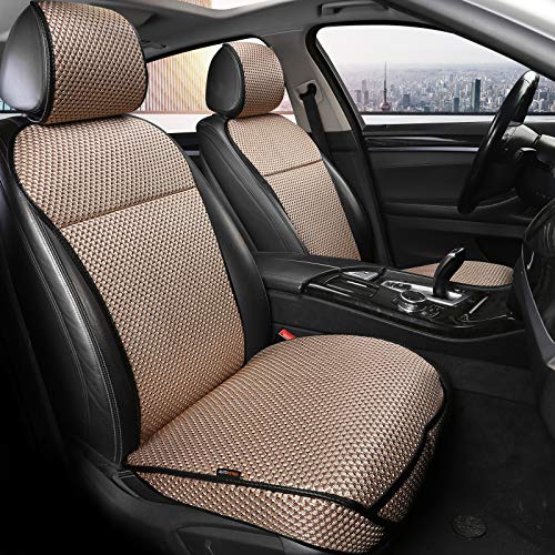 Auto Newer Luxury Breathable Car Seat Cover Fit Four Seasons Universal Front ...