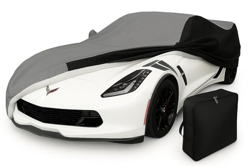 C7 Corvette Car Cover - Custom Fit Indooroutdoor Uv  Rain Protection Water Re...