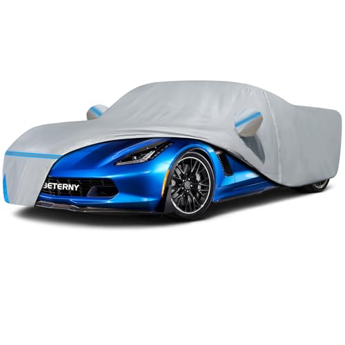 Car Cover For 2014-2019 Corvette C7 Stingray Waterproof Custom-fit Sun Rain D...