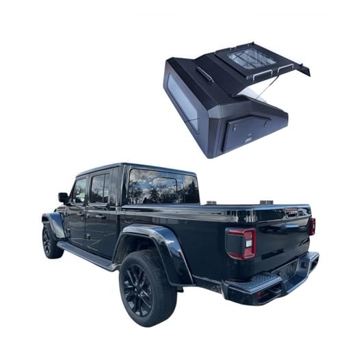 Atatqr Compatible For Jeep Gladiator Steel Pickup Camper Topper Hardtop Toppe...